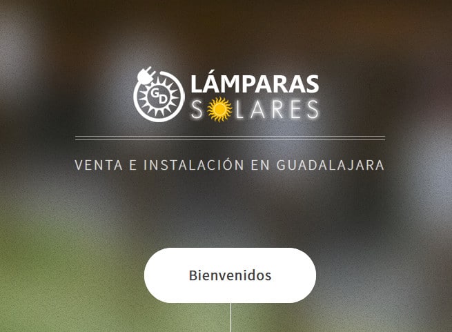Portada html5 sitio editado lamparas solares - como crear una pagina web en html Portada html5 sitio editado lamparas solares - como crear una pagina web en html