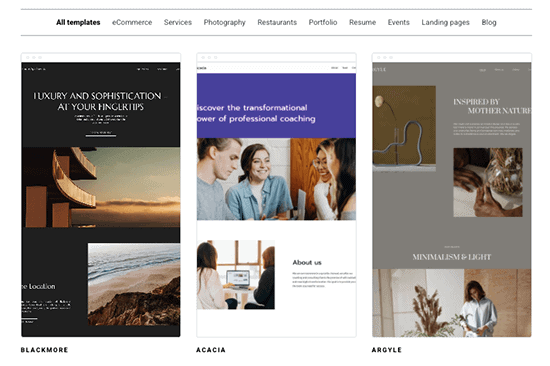 Zyro permite crear un sitio web sin ninguna habilidad de diseño Zyro permite crear un sitio web sin ninguna habilidad de diseño