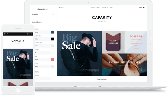 BigCommerce viene con muchas funciones integradas BigCommerce viene con muchas funciones integradas