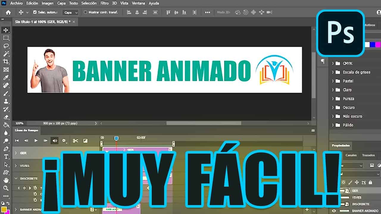 🕸️Cómo CREAR UN BANNER ANIMADO para una PAGINA WEB👈